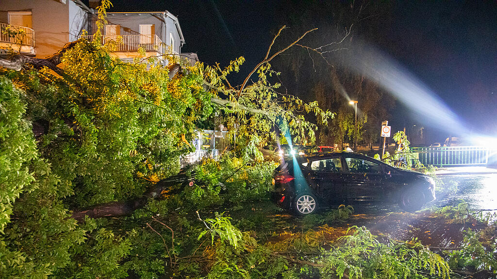 Unwetter Stadt Salzburg