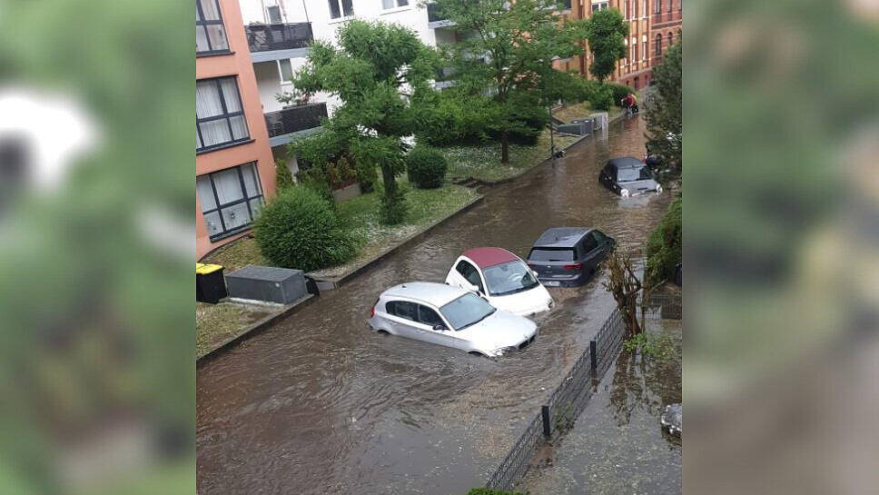 Unwetter in Deutschland