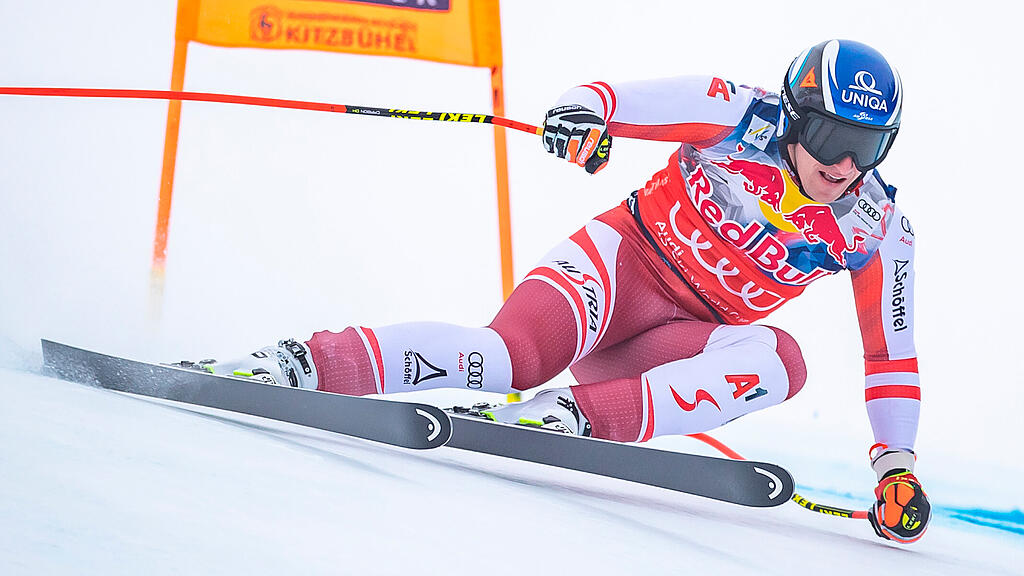 Matthias Mayer in Kitzbühel