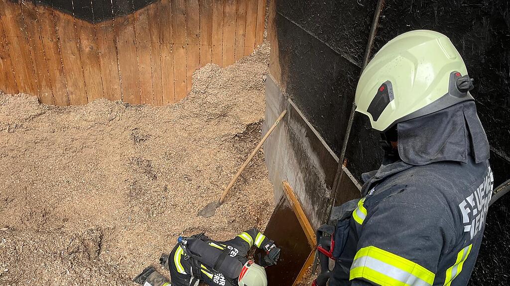 Industriebrand in Tiefgraben