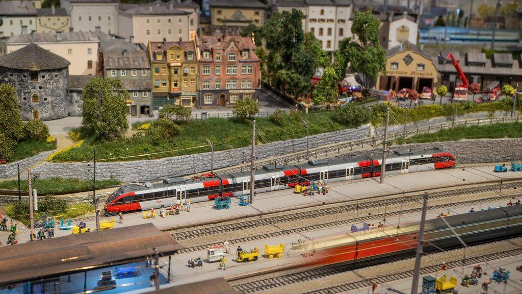 Traditionelle Modelleisenbahnausstellung in Salzburg-Parsch