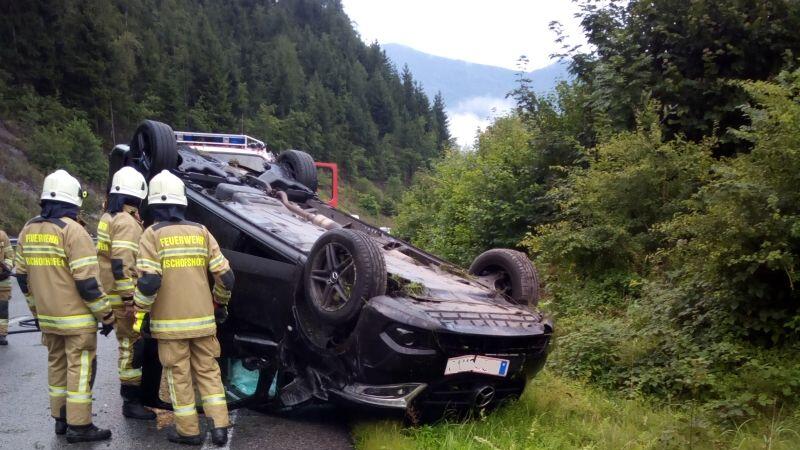 Die Feuerwehr Bischofshofen übernahm die Aufräumarbeiten.