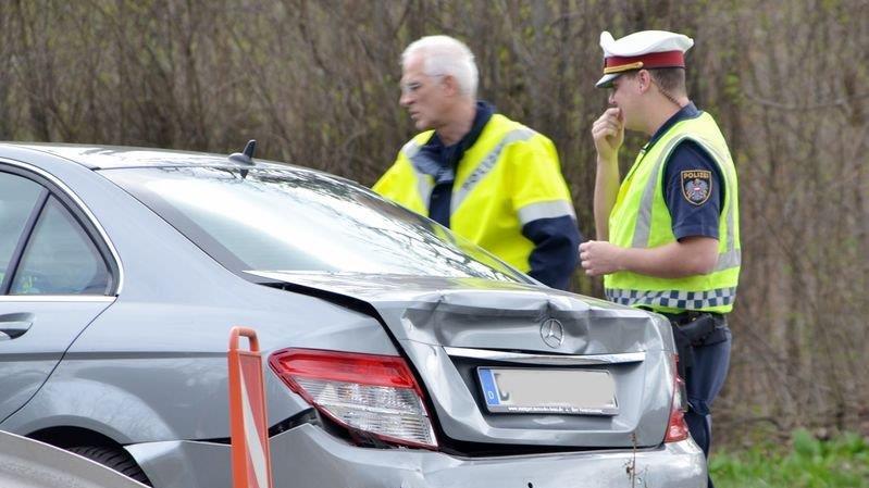 Verkehrsunfall in der Alpenstraße