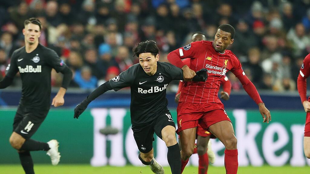 Takumi Minamino, Red Bull Salzburg