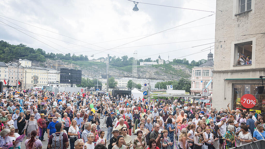 Salzburger Stadtfest Freitag