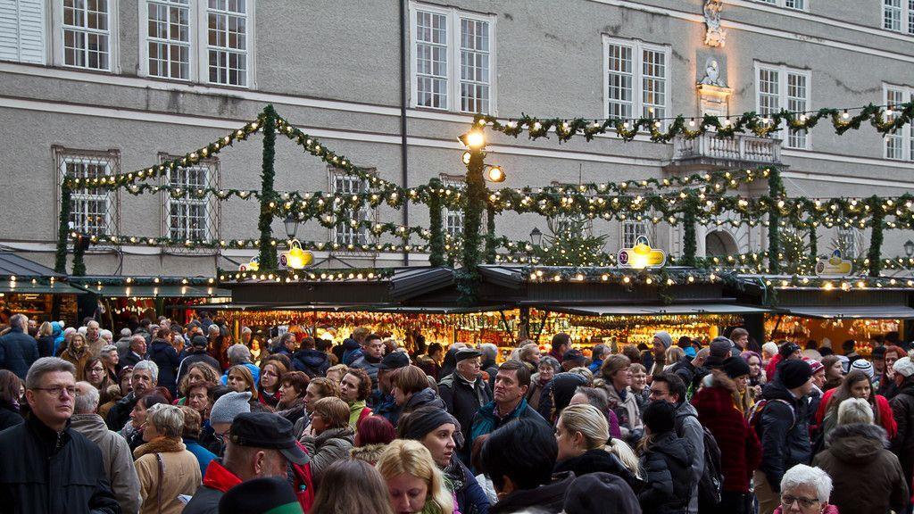 Ansturm auf Christkindlmarkt