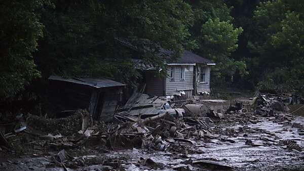 Schlammlawinen in West Virginia