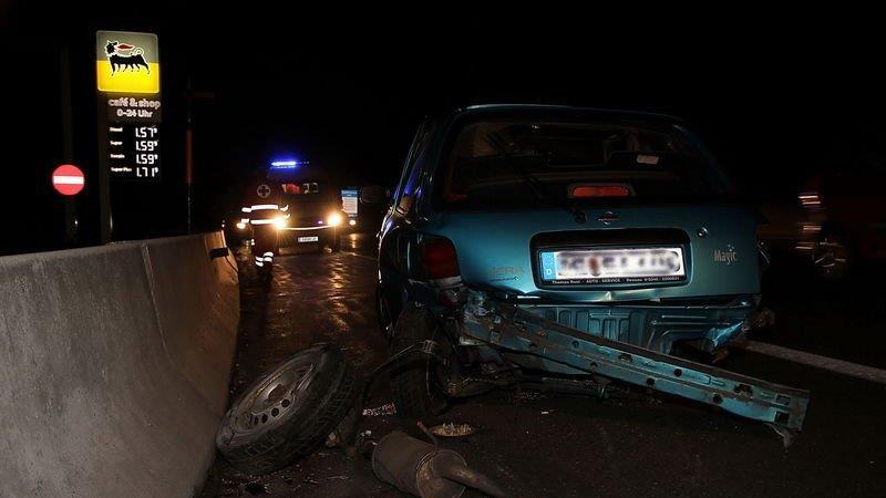 Geisterfahrer-Crash
