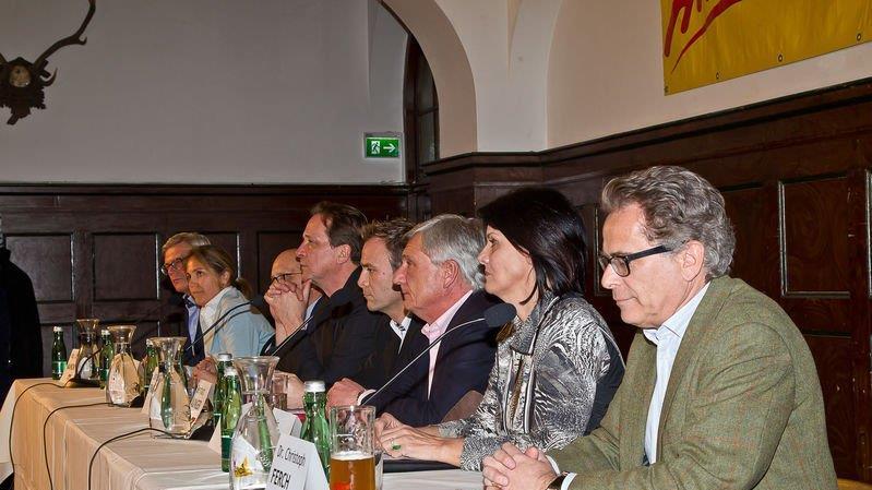 Wahlkonfrontation im Stieglkeller