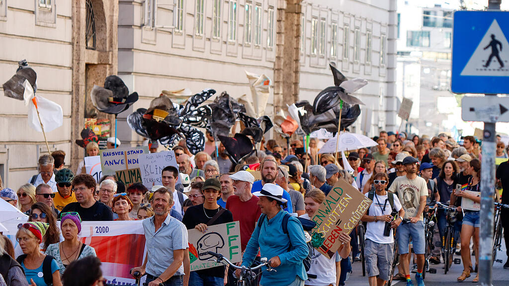 Der Weltklimastreik in Salzburg