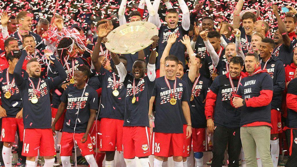 Meisterfeier von Red Bull Salzburg