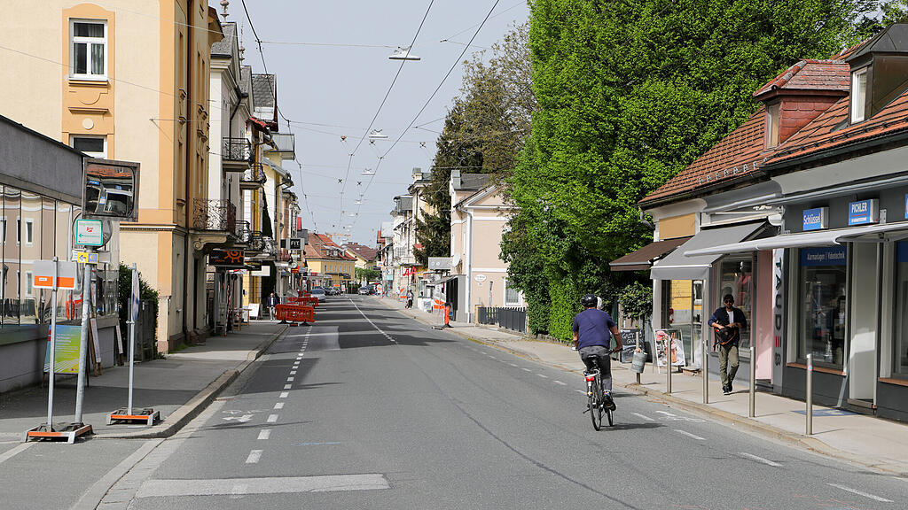 Bauarbeiten Maxglaner Hauptstraße