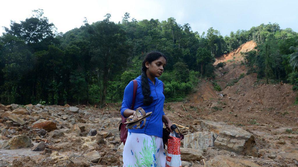 Große Zerstörung in Sri Lanka