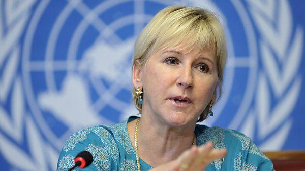 Außenministerin Wallström attackierte Saudi-Arabien scharf