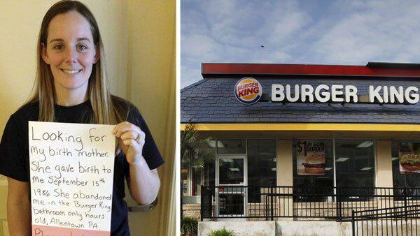 Nach 27 Jahren fand das "Burger King Baby" über Facebook seine Mutter.