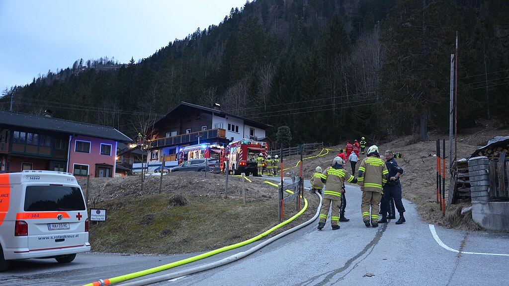 Wohnungsbrand in Russbach