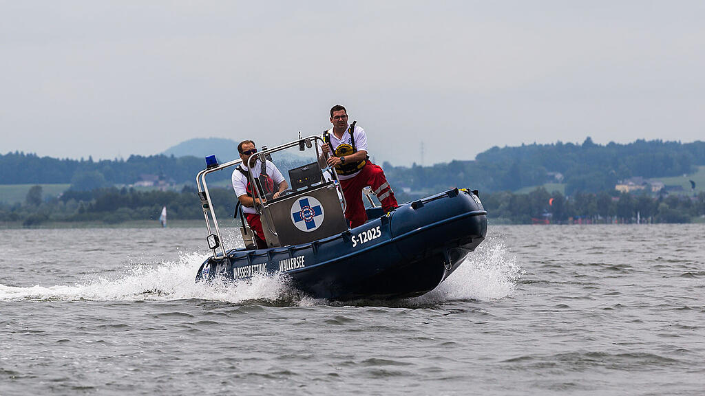 Wasserrettung Wallersee