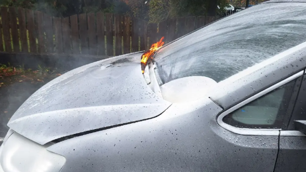 Fahrzeugbrand in Zell am See