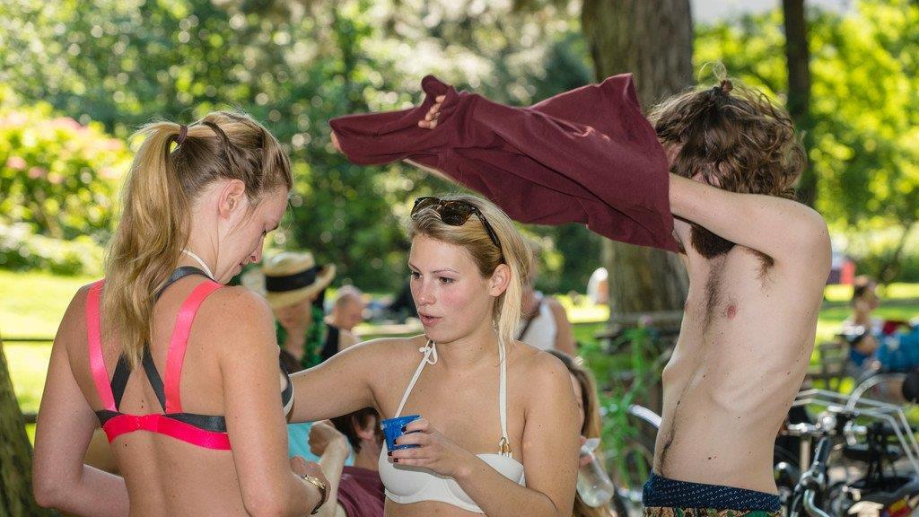 "World Naked Bike Ride" in Salzburg II