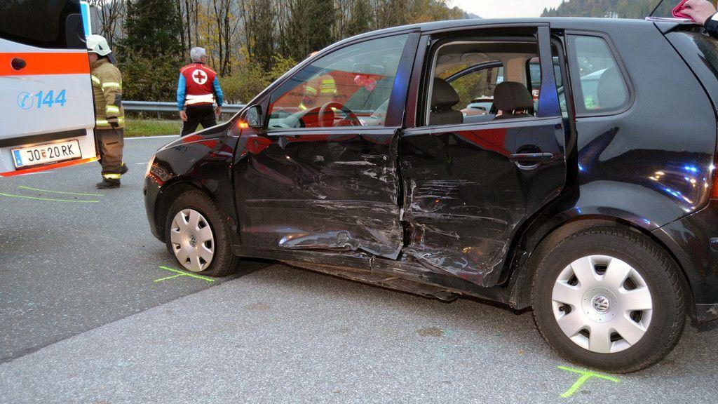 B311: Unfall am Knoten Pongau