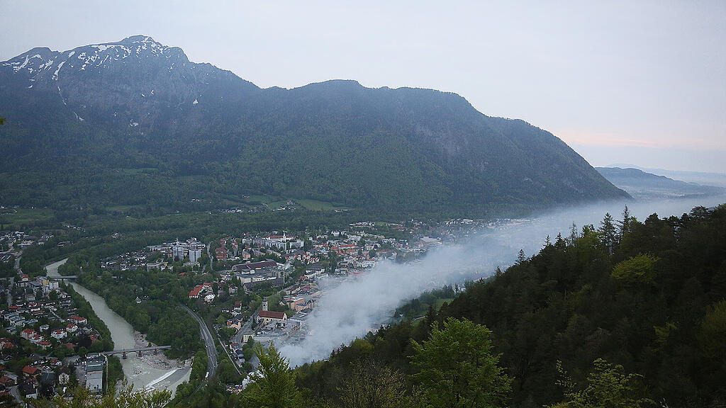 Gaststätte, Brand, Bad Reichenhall