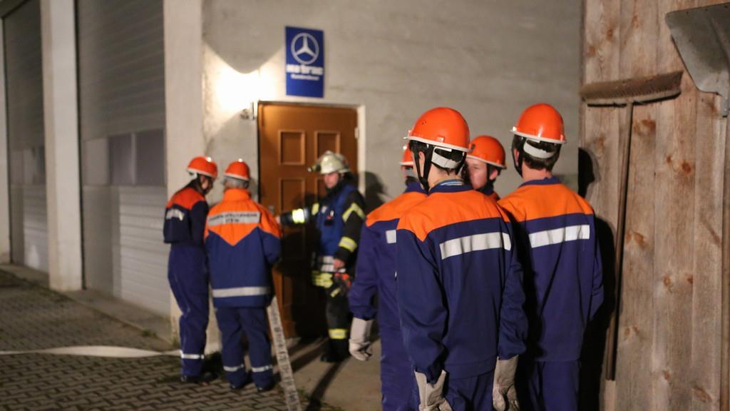 Steiner Jugendfeuerwehr probt