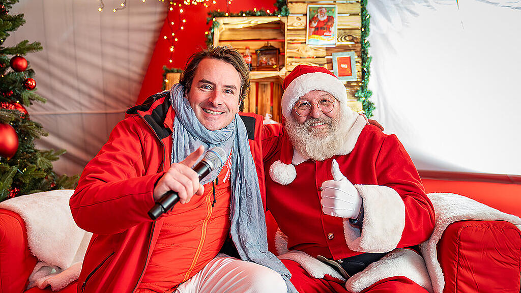 Coca-Cola Weihnachtstruck beim EUROPARK
