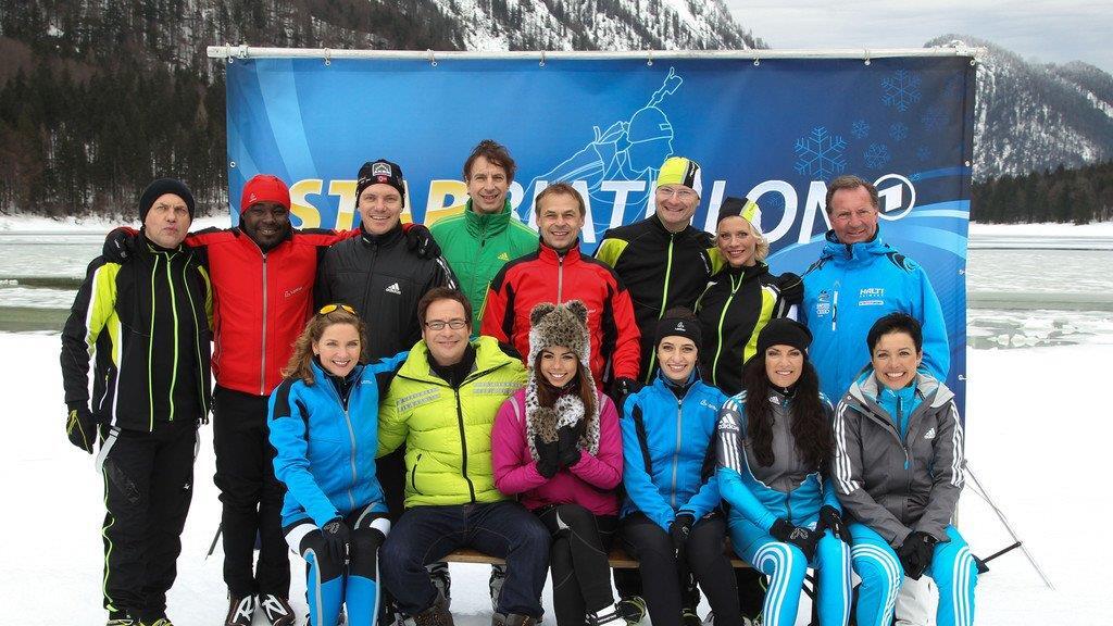 Promis beim Starbiathlon