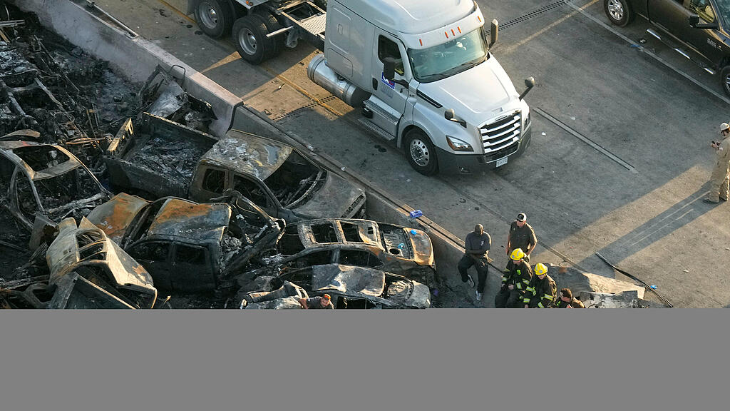 Unfall-Inferno in USA