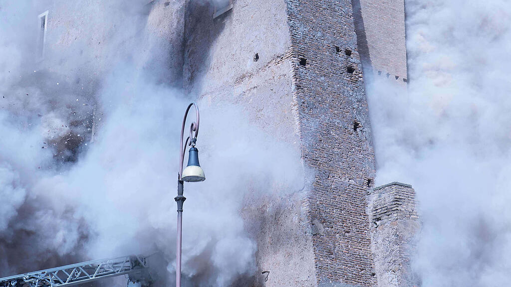 Arbeiter stirbt bei Einsturz von Mittelalter-Turm in Rom