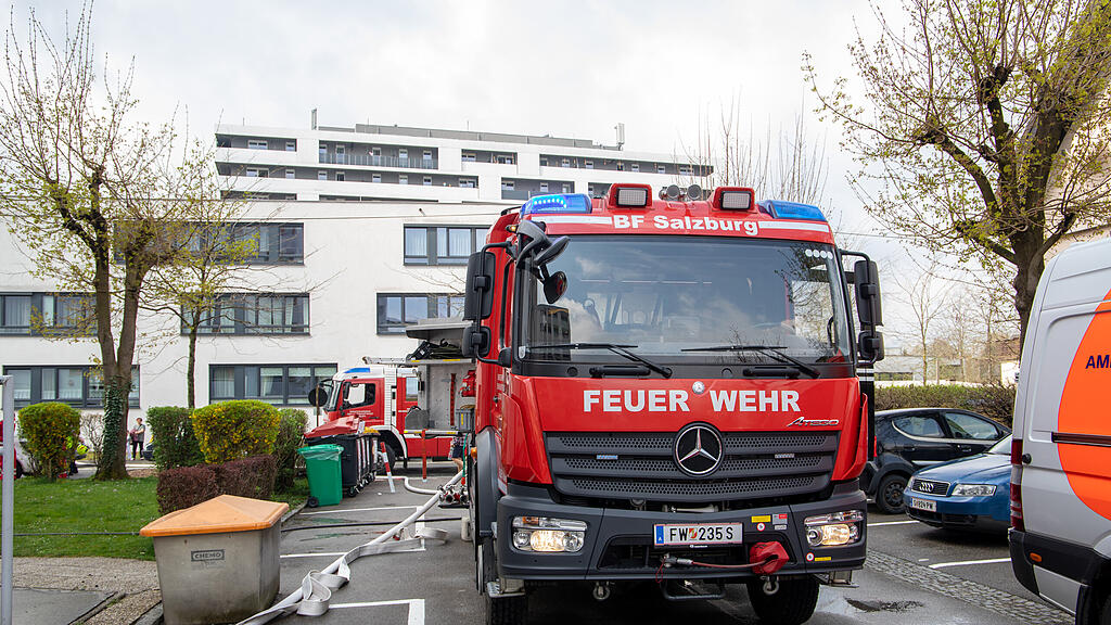 Brand Salzburg Lehen Revierstraße