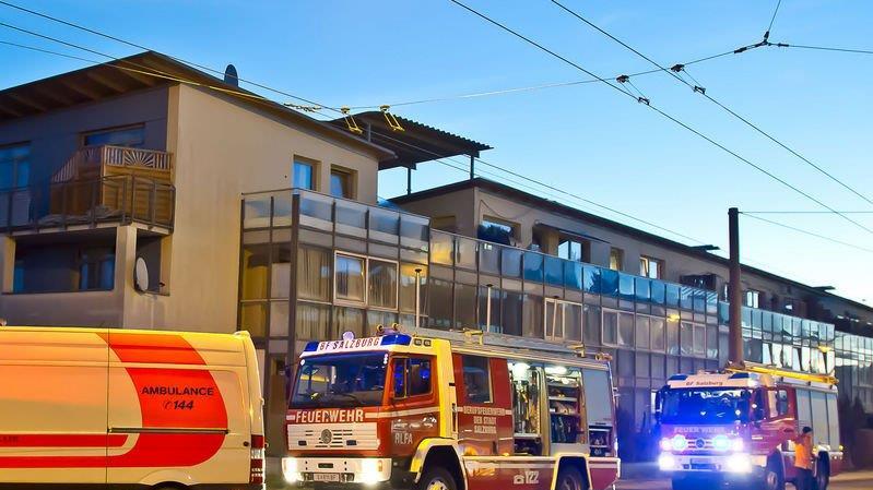 Brand in Kleßheimer Allee