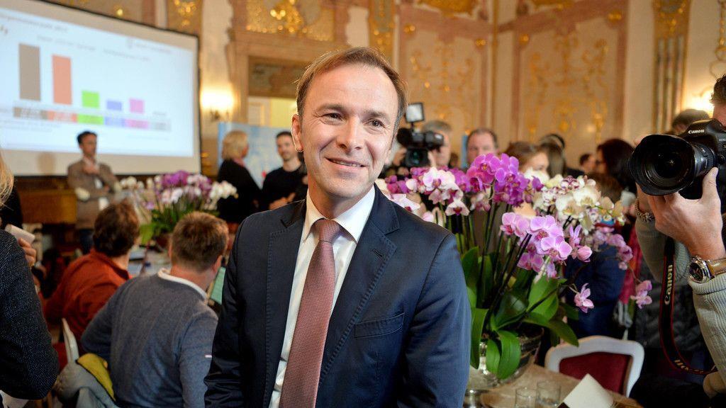 Bürgermeisterwahl in Salzburg: Impressionen aus dem Schloss Mirabell