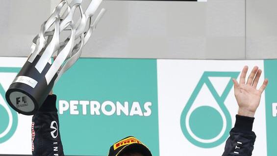 Formel 1: Siegerehrung in Malaysia