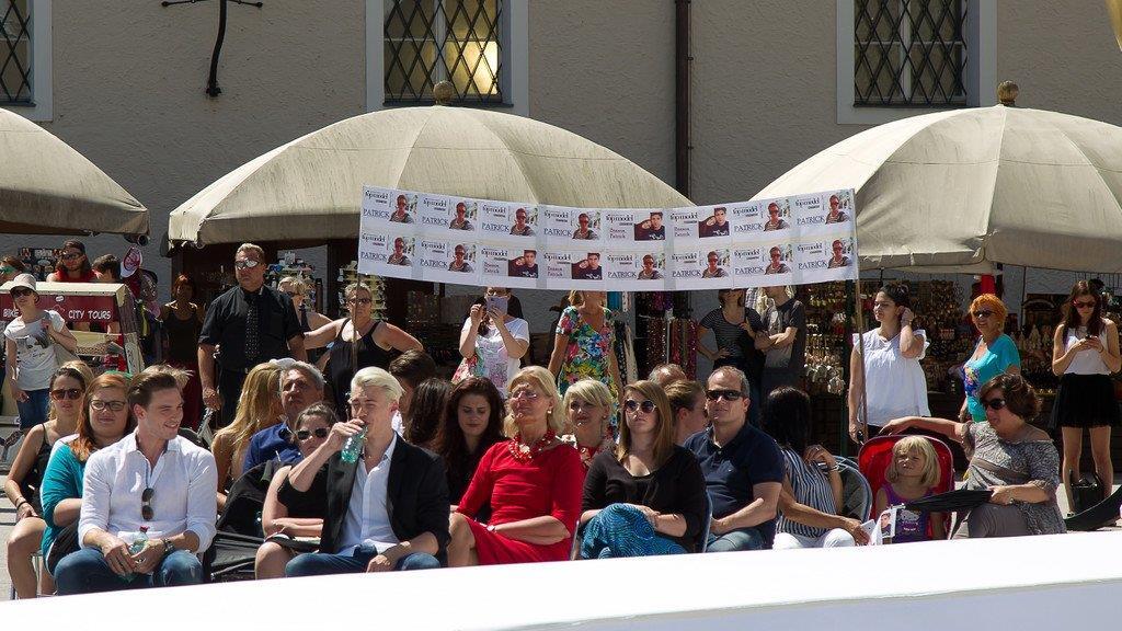 Drehstart zu Austria's Next Topmodel in Salzburg