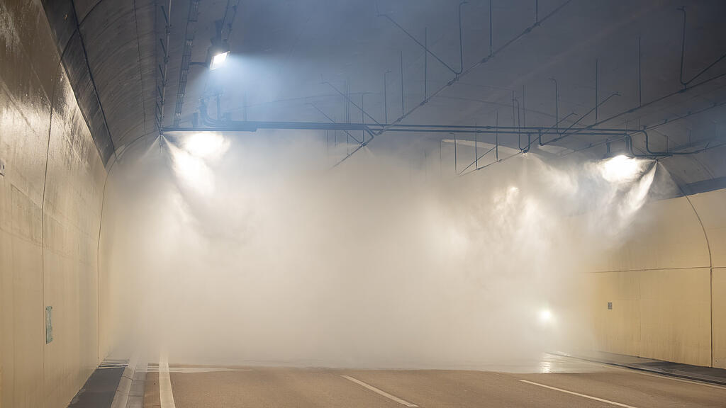 Große Einsatzübung im Lieferinger-Tunnel