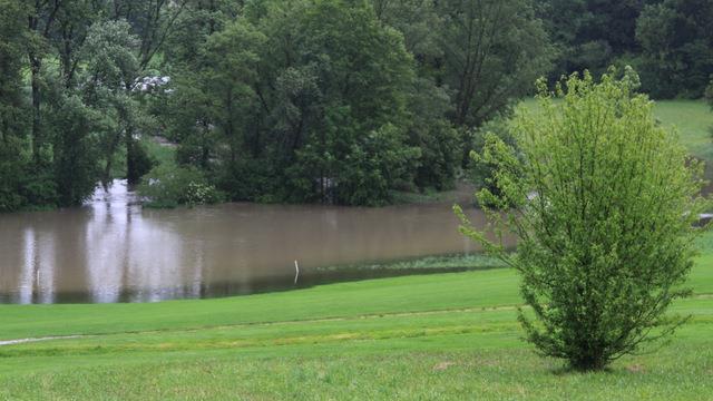 Hochwasser in Tittmoning