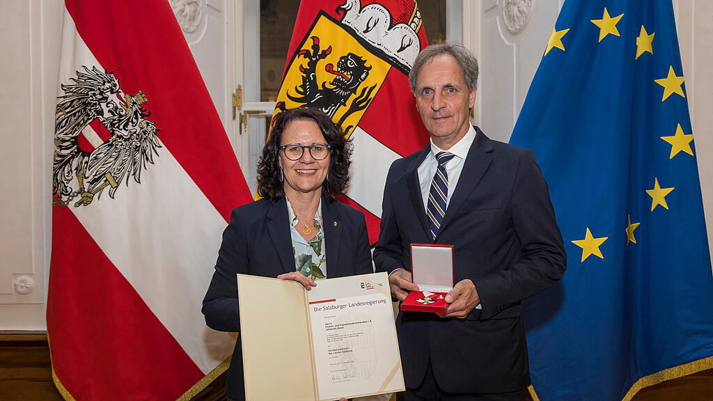 Land Salzburg zeichnet engagierte Personen aus