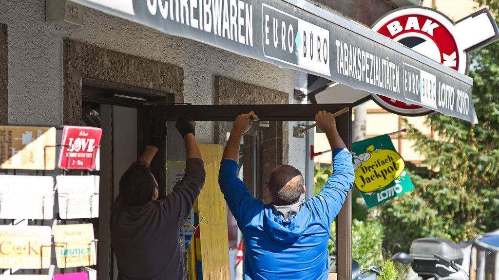 Einbruch in Trafik in Landeshauptstadt