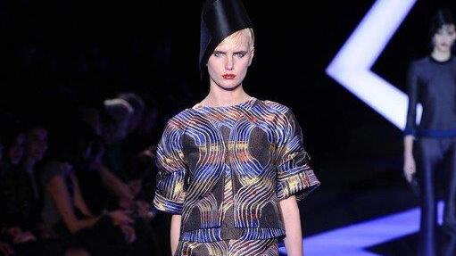 Pariser Haute Couture: Giorgio Armani Frühjahr/ Sommer 2013