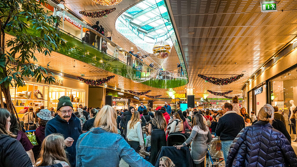 Krampus-Show im Europark
