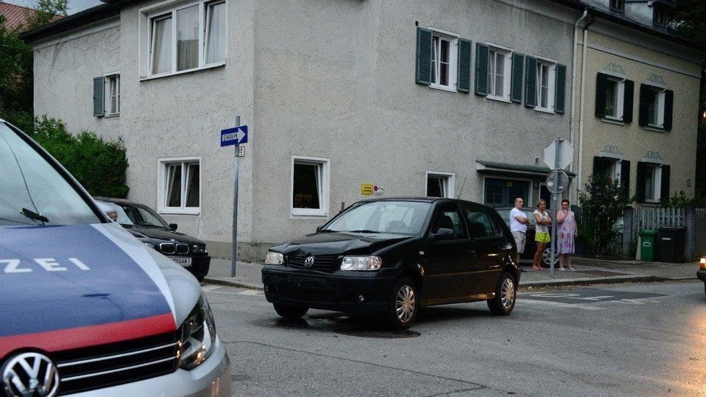 Kreuzungscrash in Salzburg