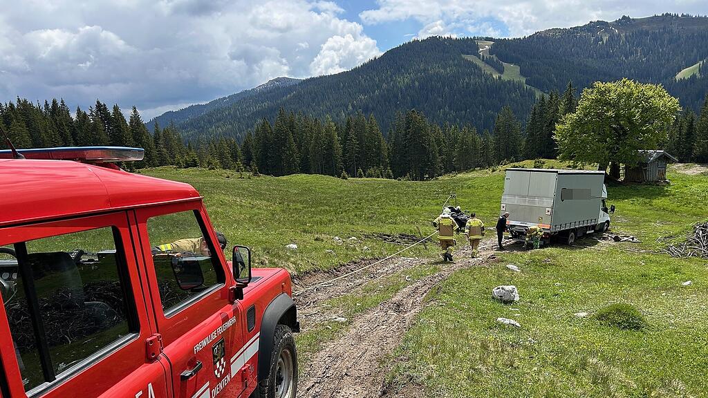 Navi führt Paketfahrer ins Hochgebirge