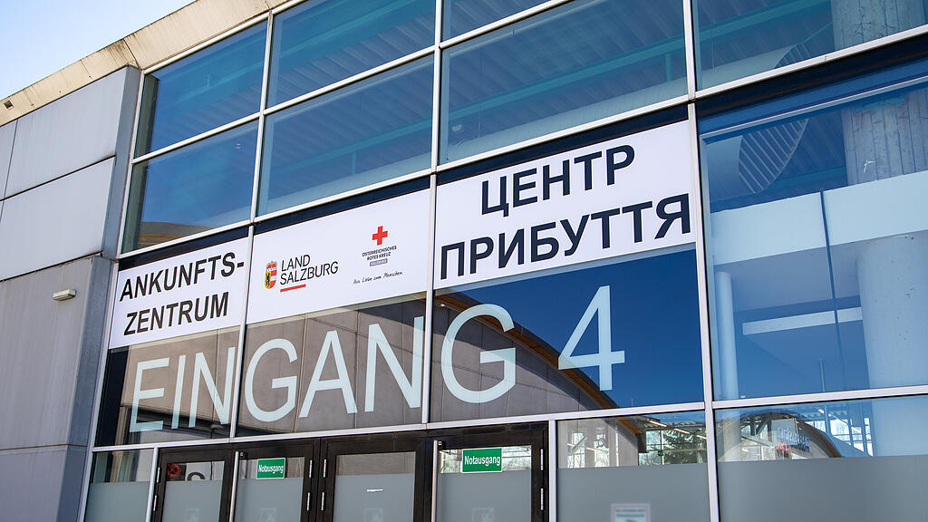 Salzburger Messezentrum bereit f\u00fcr Ukraine-Fl\u00fcchtlinge