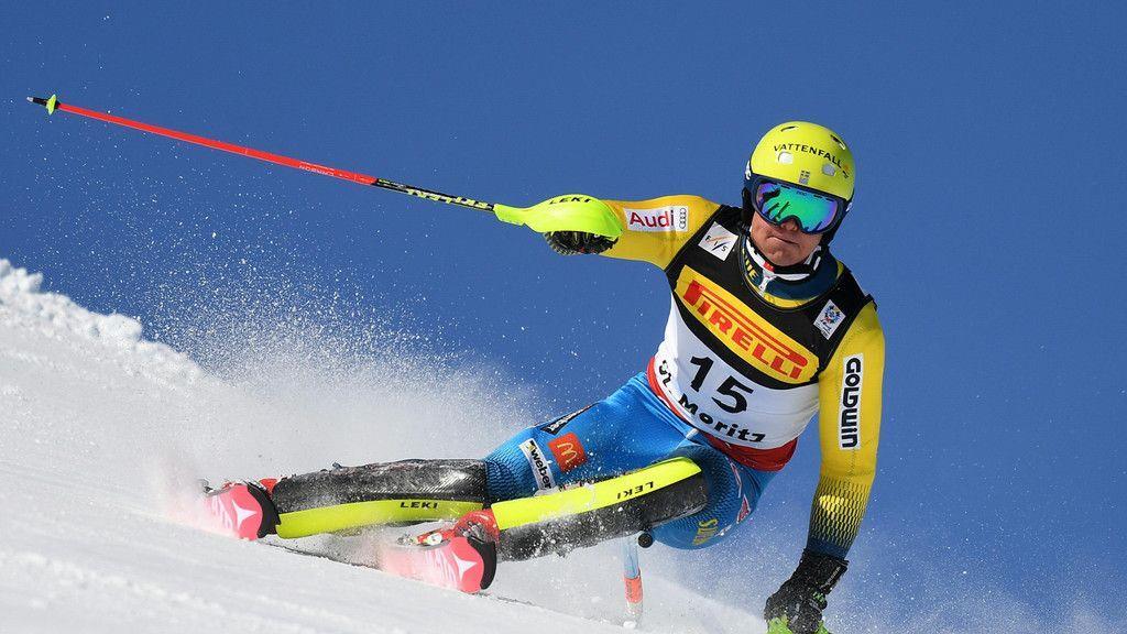 Slalom in St. Moritz