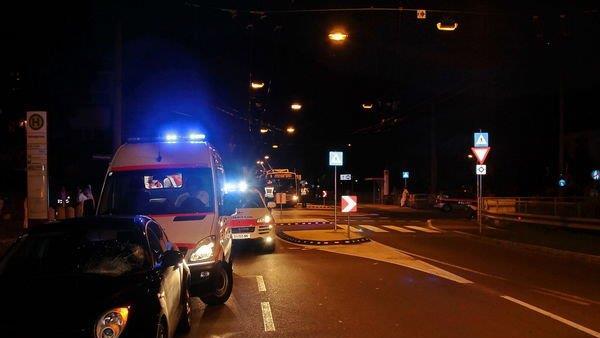 Crash in Bürglsteistraße