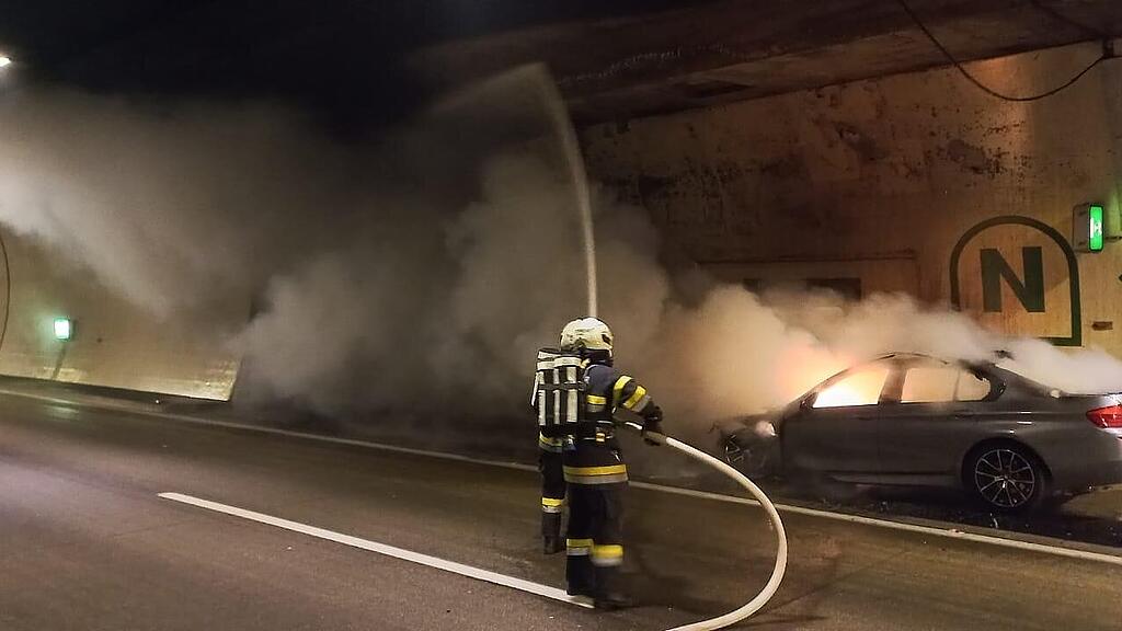 Pkw-Brand Katschbergtunnel