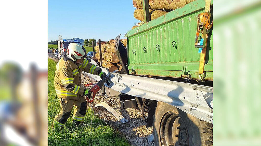 Unimog-Unfall in Seekirchen
