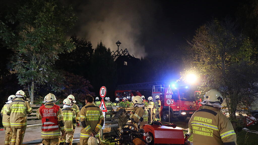Großbrand Pfongau