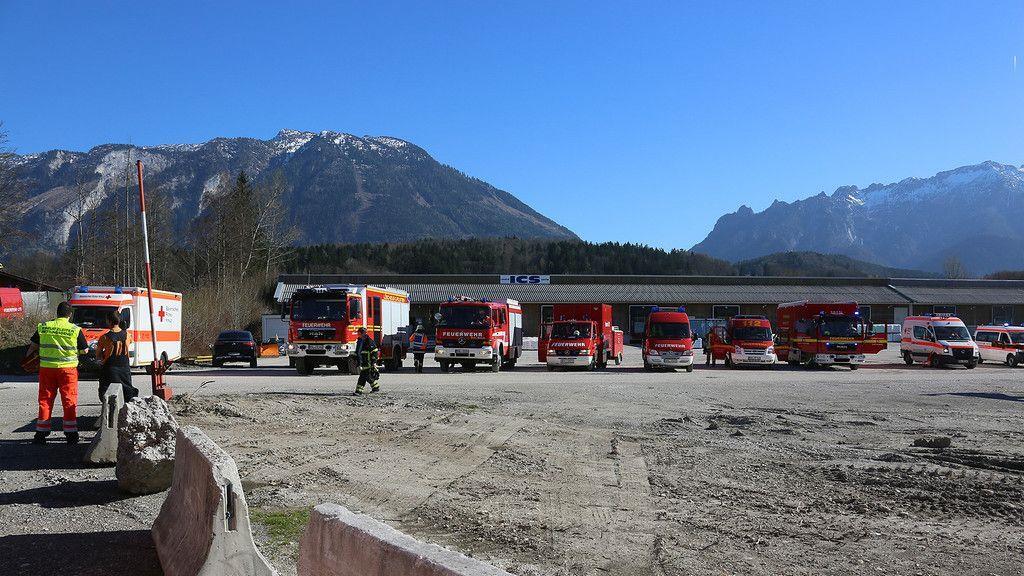 Dachstuhlbrand in Bad Reichenhall